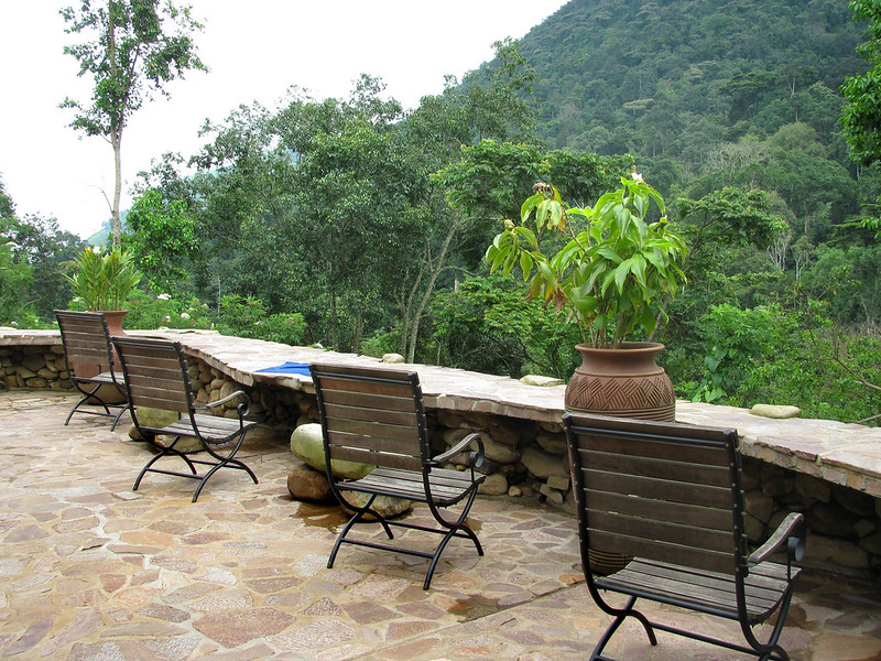 Accommodation in Bwindi Impenetrable National Park.