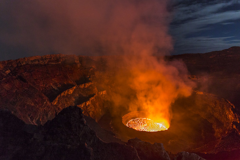 Climb Mount Nyiragongo Volcano