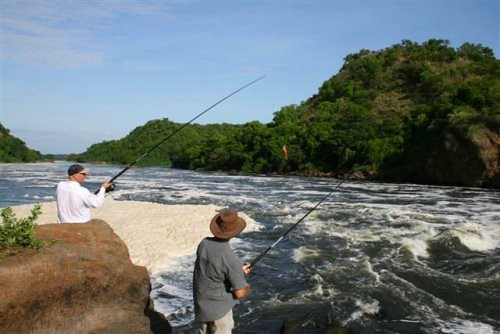 Spot Fishing at Murchison Falls National Park - A Guide to Uganda’s Ultimate Fishing Experience.